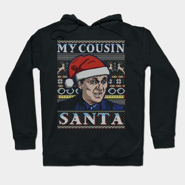 My Cousin Santa Hoodie by CoDDesigns